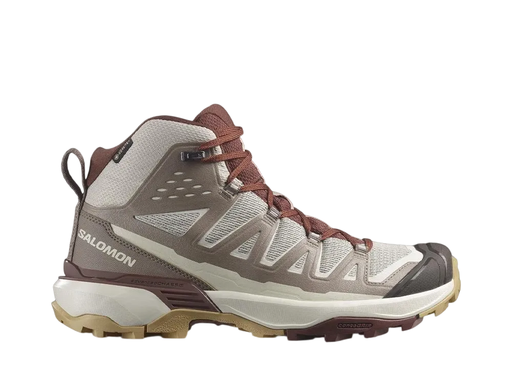 Salomon Women's X Ultra 360 Edge Mid GORE-TEX "Silver Cloud/Iron/Rum Raisin"