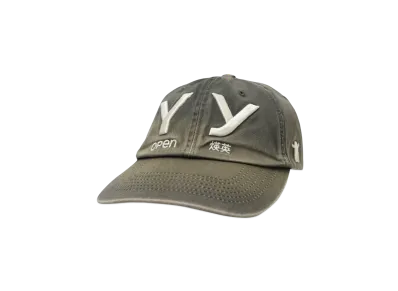OPEN YY YY GRADIENT BALL CAP "CHARCOAL"