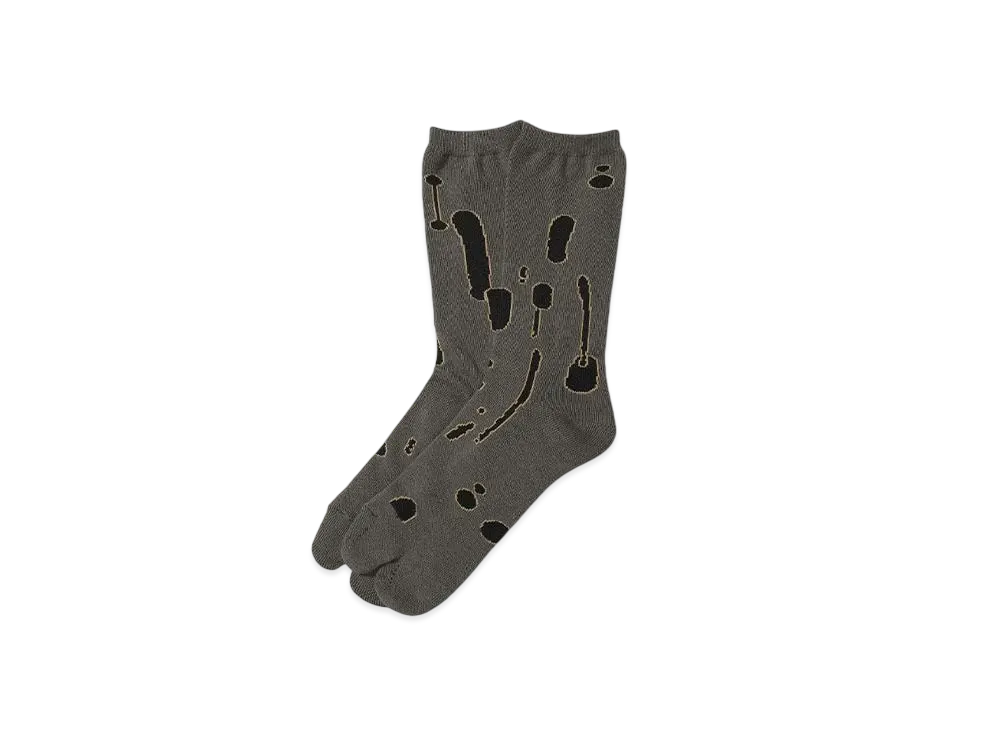 Bal JACQUARD TABI SOCKS "GRAY"