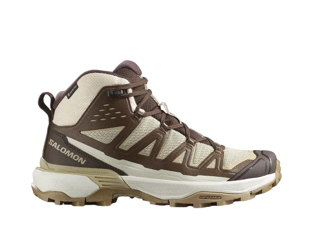 Salomon Women's X Ultra 360 Edge Mid GORE-TEX "Tender Peach/Dark Earth/Safari"