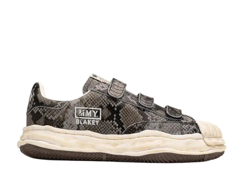 Maison Mihara Yasuhiro スニーカー Maison MIHARA YASUHIRO BLAKEY OG Sole Python Printed Leather