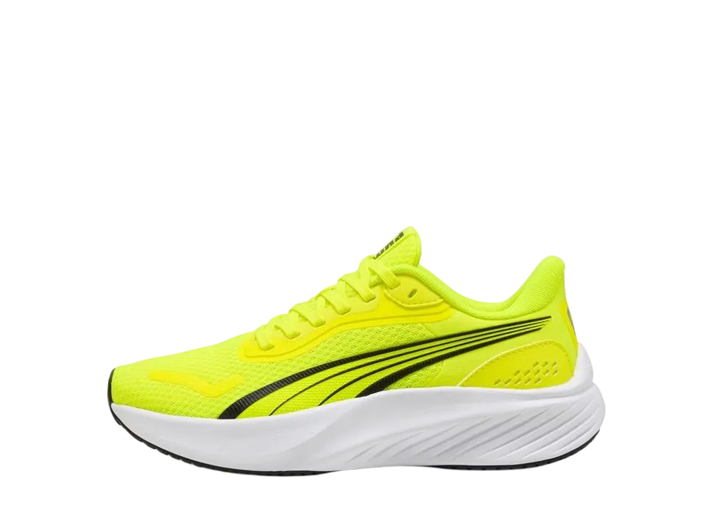 プーマ GS パウンス ライト "イエローアラート/プーマブラック/プーマホワイト" (キッズ)