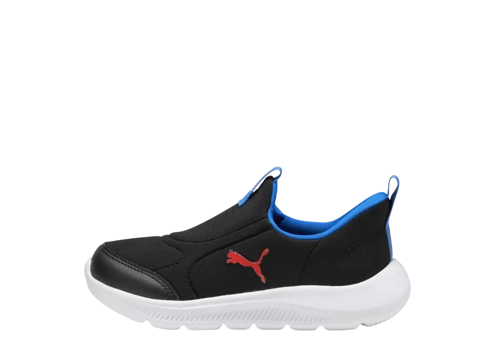 プーマ PS ファンレーサー2 イーズイン "プーマブラック/フォーオールタイムレッド" (キッズ)