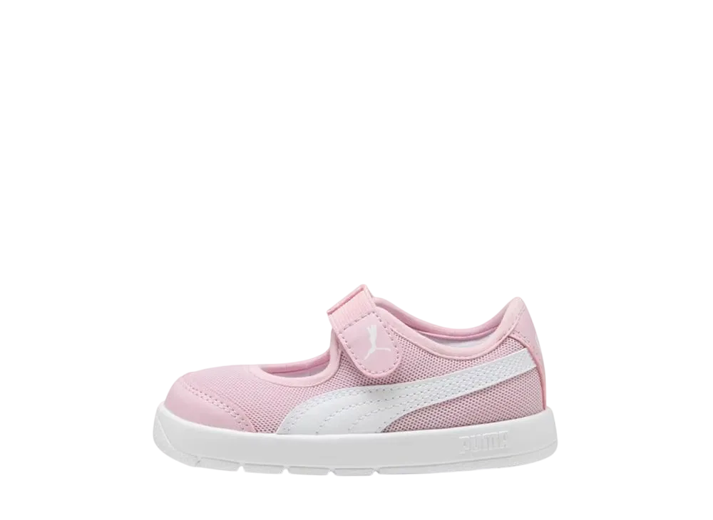 プーマ TD コートフレックス V3 リナ "ローズモーブ/プーマホワイト" (キッズ)