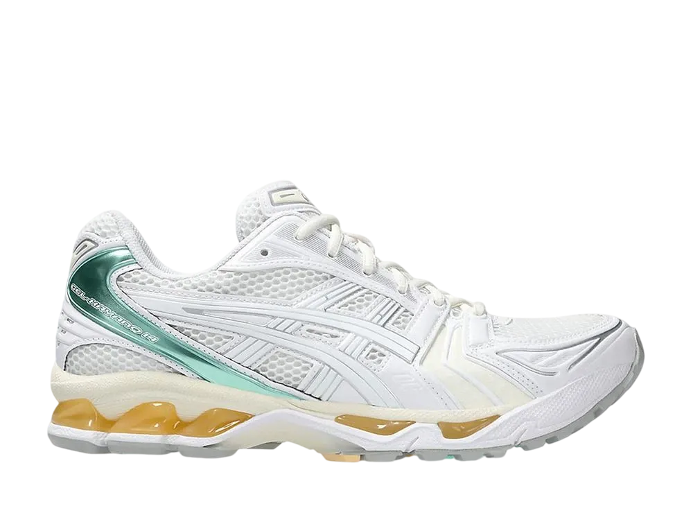 Asics GEL-Kayano 14 "White/Pastel Green/Pastel Yellow"