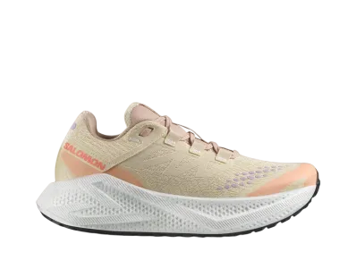 Salomon Women's Aero Glide 3 Grvl "Shortbread/White/Fusion Coral"