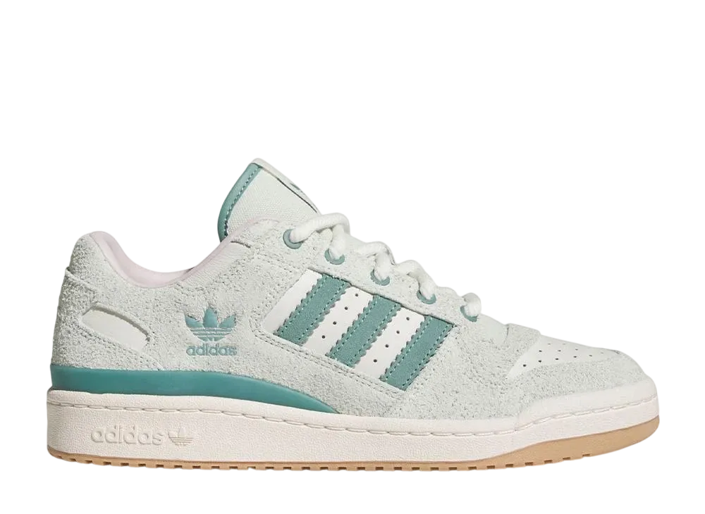 アディダスオリジナルス フォーラム ロー CL アガベ "リネングリーン/アイボリー/クリームホワイト"