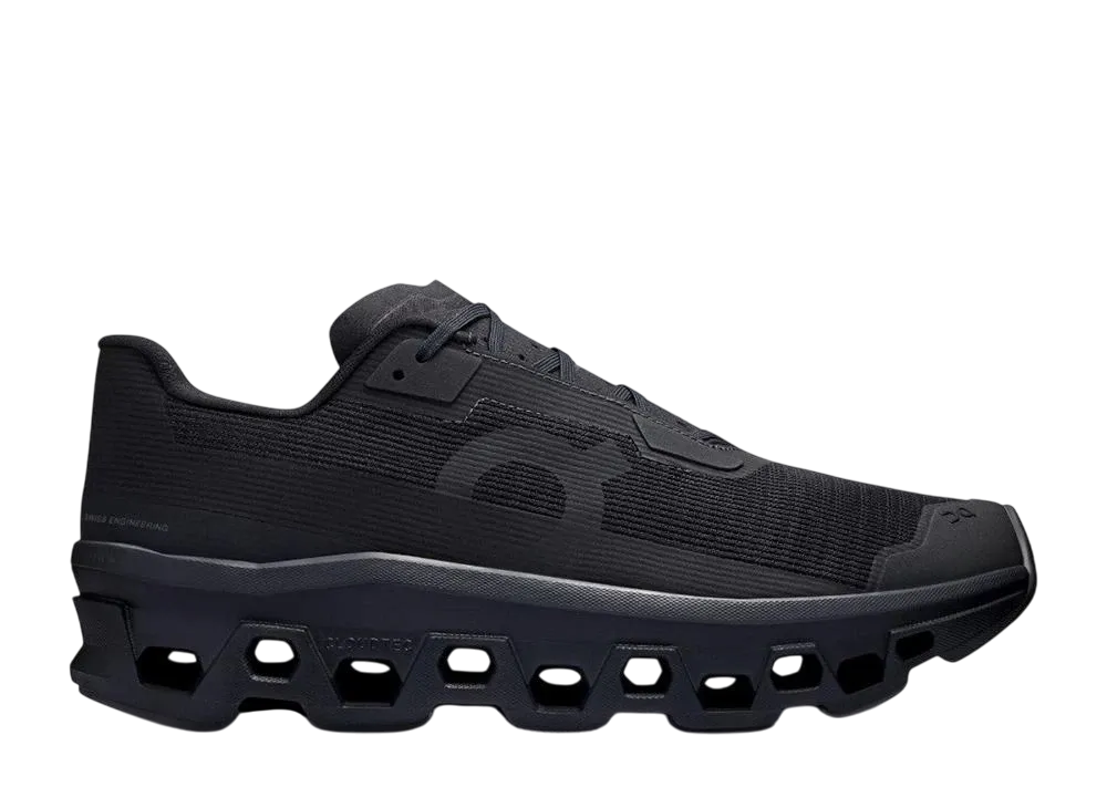 On Cloudmonster Void "Black"