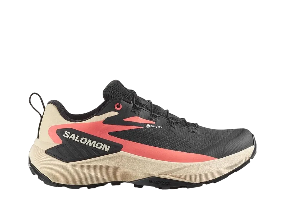 Salomon Women's Genesis GORE-TEX "Black/Tender Peach/Fusion Coral"