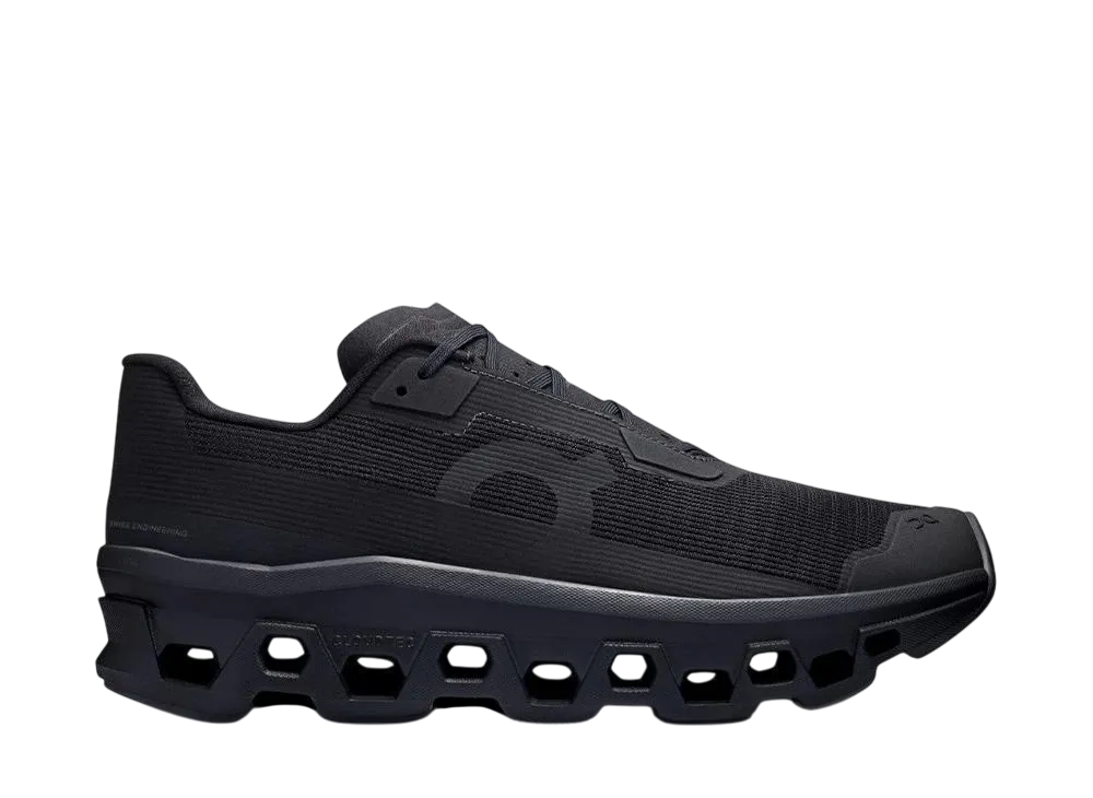 On Women's Cloudmonster Void "Black"