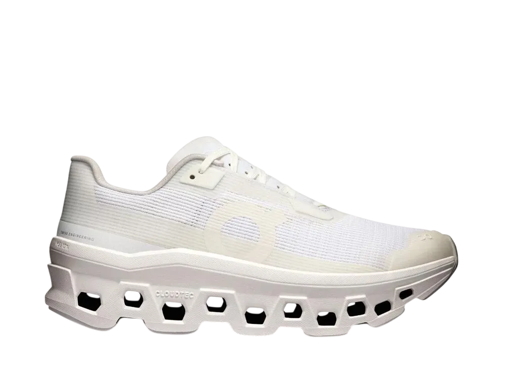 On Women's Cloudmonster Void "White"