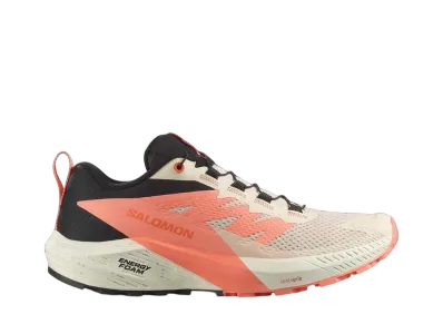 Salomon Women's Sense Ride 5 "Tender Peach/Fusion Coral/Black"