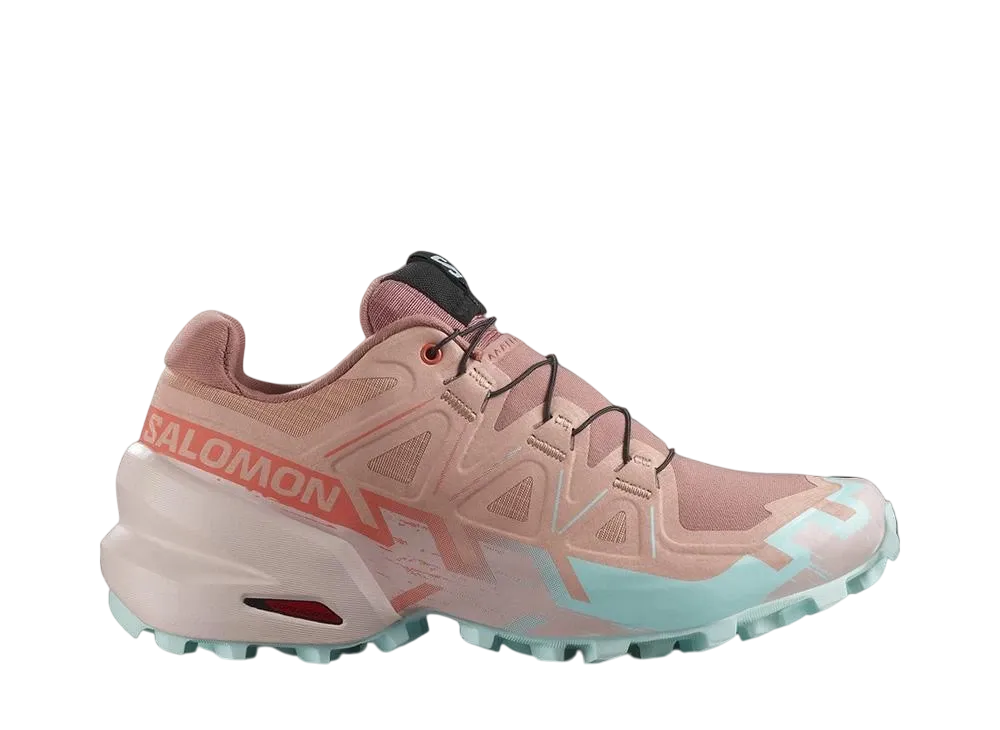 サロモン ウィメンズ スピードクロス6 "マホガニーローズ/ハッシュドバイオレット/アイスドアクア"