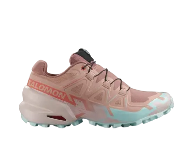 Salomon Women's Speedcross 6 "Mahogany Rose/Hushed Violet/Iced Aqua"
