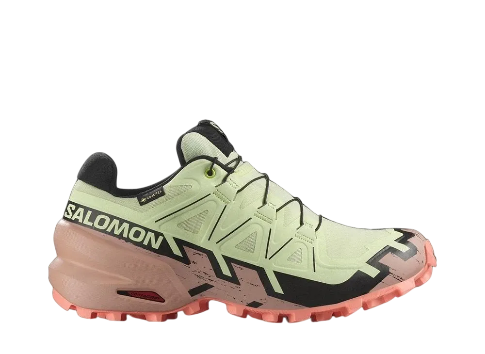 Salomon Women's Speedcross 6 GORE-TEX "Lime Cream/Mahogany Rose/Black"