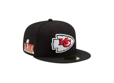 NEW ERA 59Fifty NFL Super Bowl LIX Kansas City Chiefs "Black"