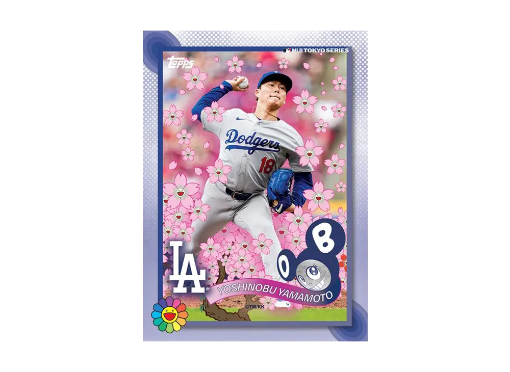 山本由伸 (村上隆 + MLB ワールドツアー 東京シリーズ 2025 トップストレーディングカード ボックスセット)