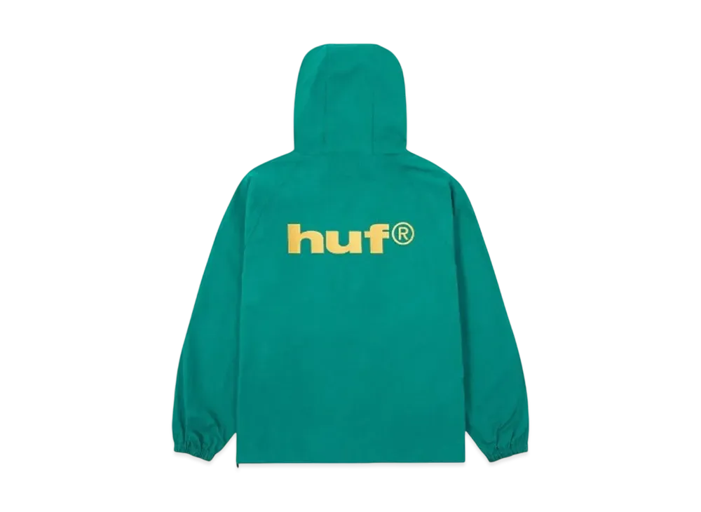 HUF ® Eightynine Logo Hooded Jacket "Sea Green"