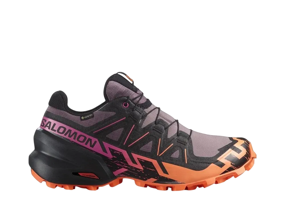 サロモン ウィメンズ スピードクロス6 ゴアテックス "ムーンスケープ/ブラック/バードオブパラダイス"