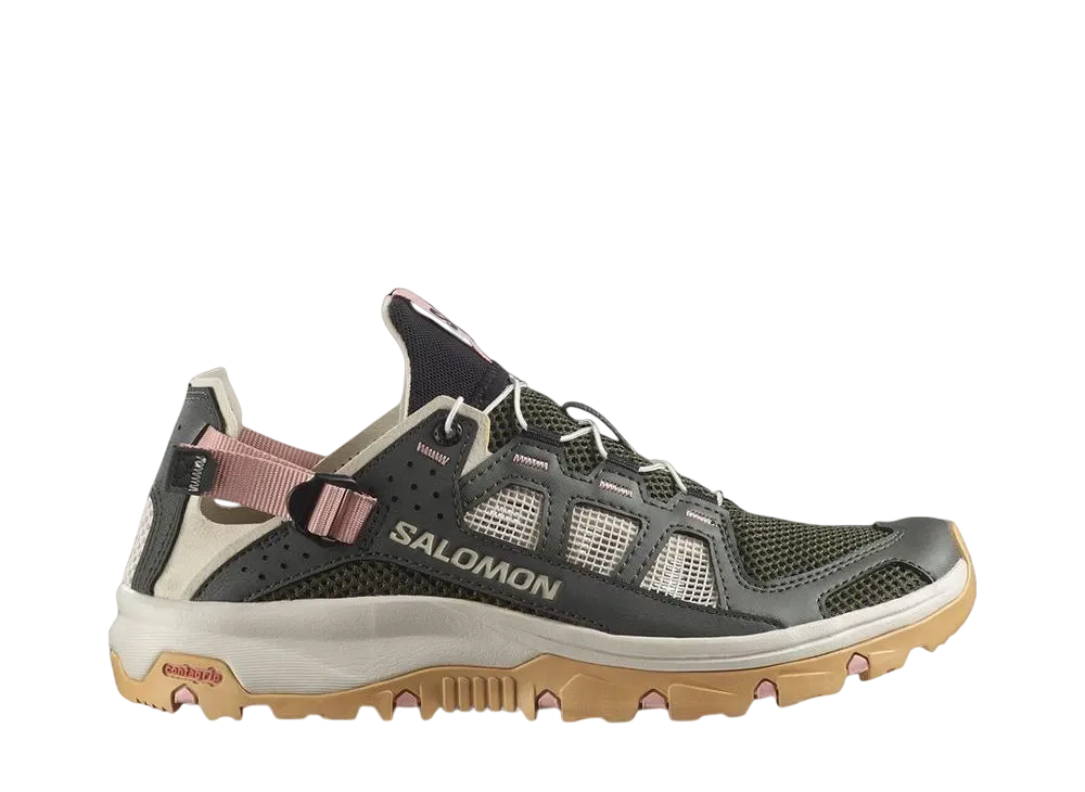サロモン ウィメンズ テックアンフィビアン5 "ピート/レイニーデイ/ヒマピンク"