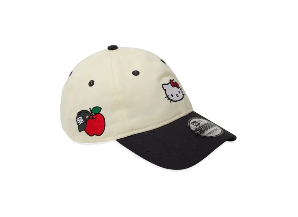 最終お値下げハローキティ トラッカーキャップ ホワイト(NEW ERA） NEW ERA ニューエラ キャップ 帽子 9FORTY A-Frame トラッカー