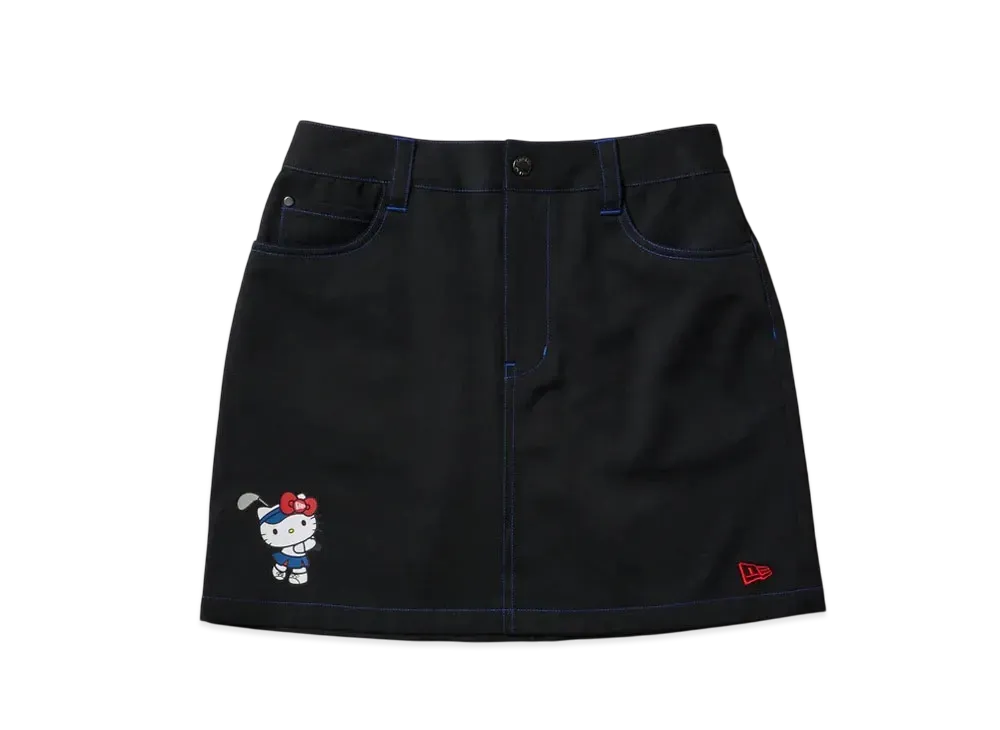 NEW ERA x HELLO KITTY Golf Women's Stretch Skirt "Black"