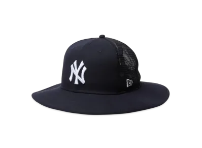 NEW ERA Fitted Brim Hat Mesh New York Yankees Powered by GORO NAKATSUGAWA (min-nano) "Navy"
