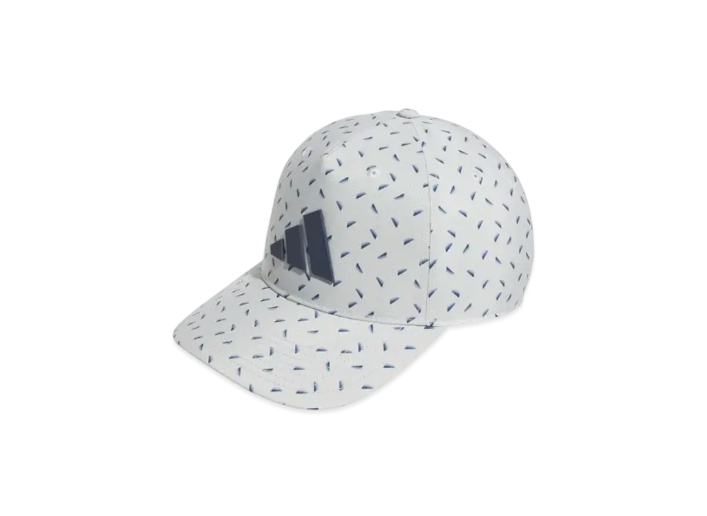 adidas All-Over Pattern Snapback Cooling Cap "Wonder Silver"