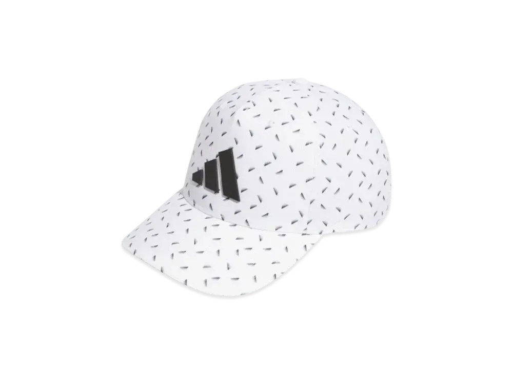 adidas All-Over Pattern Snapback Cooling Cap "White"