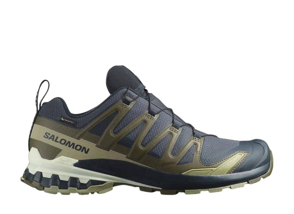 サロモン XA プロ 3D V9 ゴアテックス "インディアインク/オリーブナイト/アロエウォッシュ"