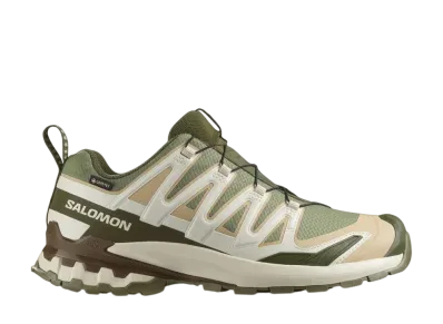 サロモン XA プロ 3D V9 ゴアテックス "ディープリッケングリーン/サファリ/ダークアース"