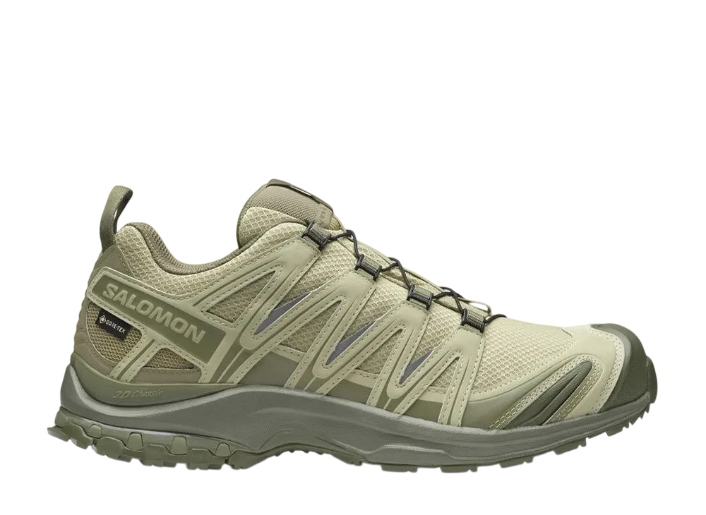 サロモン XA プロ 3D ゴアテックス "グレーグリーン/アルファルファ/ディープリッケングリーン"