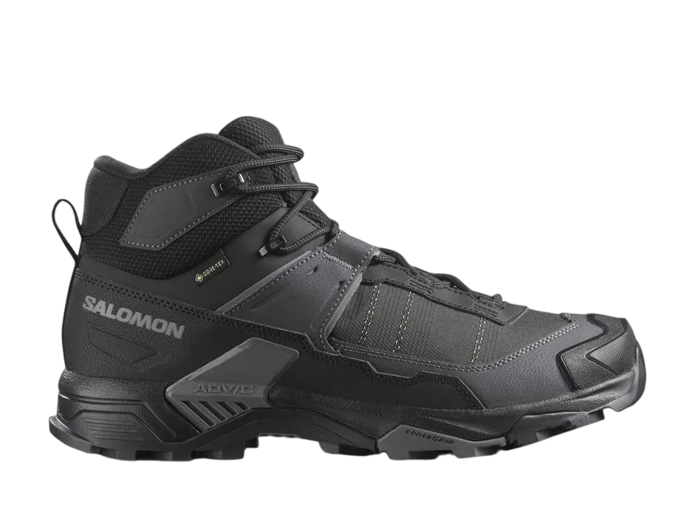 Salomon X Ultra 5 Mid Wide GORE-TEX "Black/Asphalt/Castlerock"
