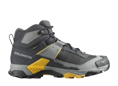 Salomon X Ultra 5 Mid GORE-TEX "Asphalt/Monument/Spicy Mustard"