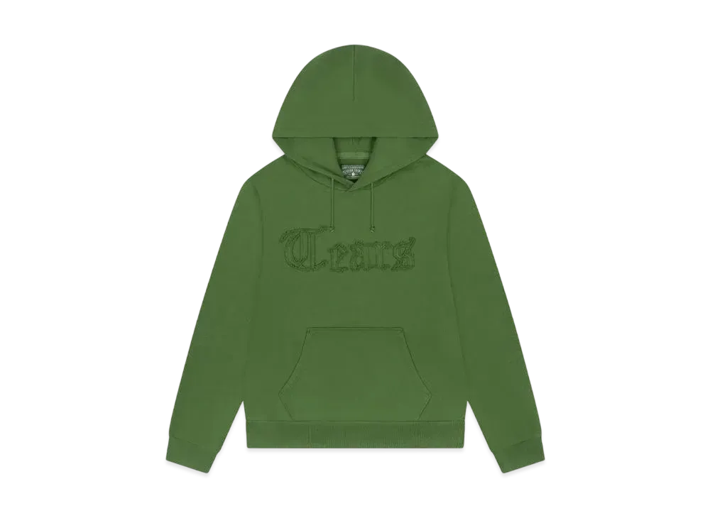 DENIM TEARS Tears Cut Out Hoodie "Cactus"