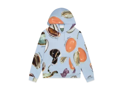 DENIM TEARS Shell Hoodie "Blue"