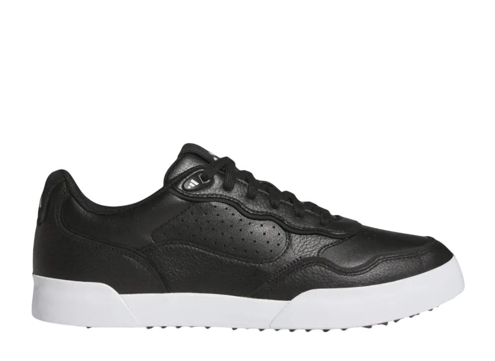 アディダス レトロクロス25 スパイクレス ゴルフ "コアブラック/クラウドホワイト/ガム"