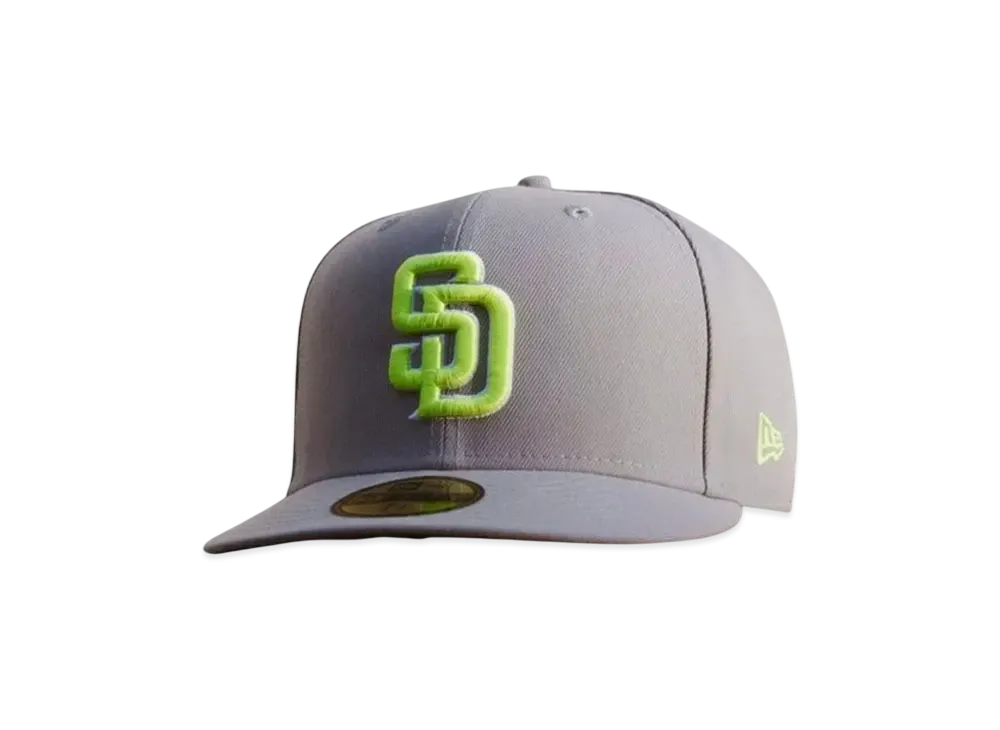 NEW ERA x THE CAP 59Fifty 'Expocity Collection' San Diego Padres "Gray"