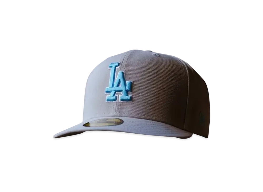 NEW ERA x THE CAP 59Fifty 'Expocity Collection' Los Angeles Dodgers "Gray"