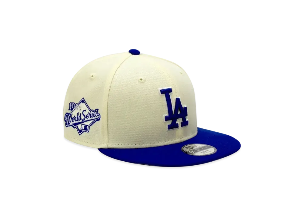 NEW ERA x THE CAP Youth 9Fifty 'Tokyo Series 01' Los Angeles Dodgers "Chrome/Dark Royal"