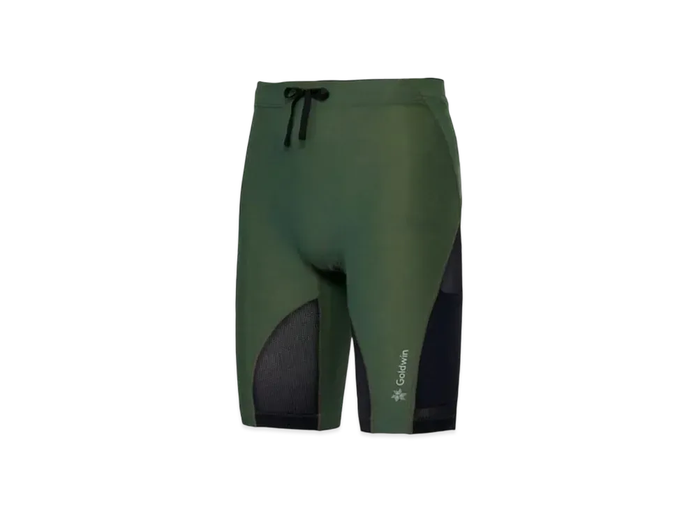 Goldwin Impact Air Cargo Half Tights (C3 Fit/Men's) "Marine Wood Green"