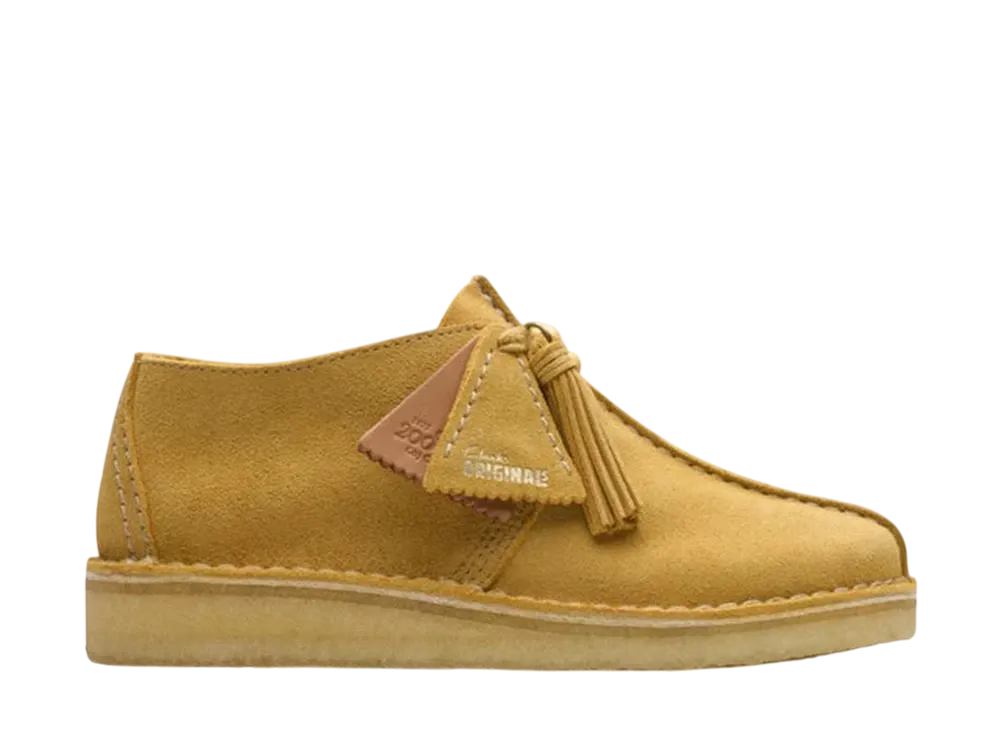 Clarks Women's Desert Trek "Golden Tan Suede"