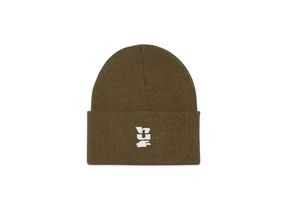 HUF Set Megablast Cuff Beanie "Brown"