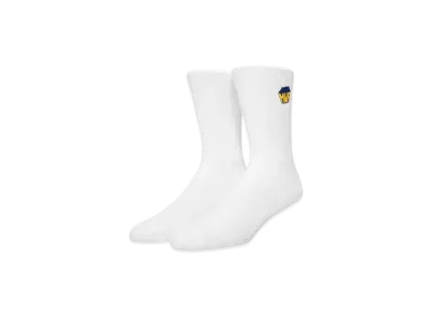 HUF Big Block Socks "White"