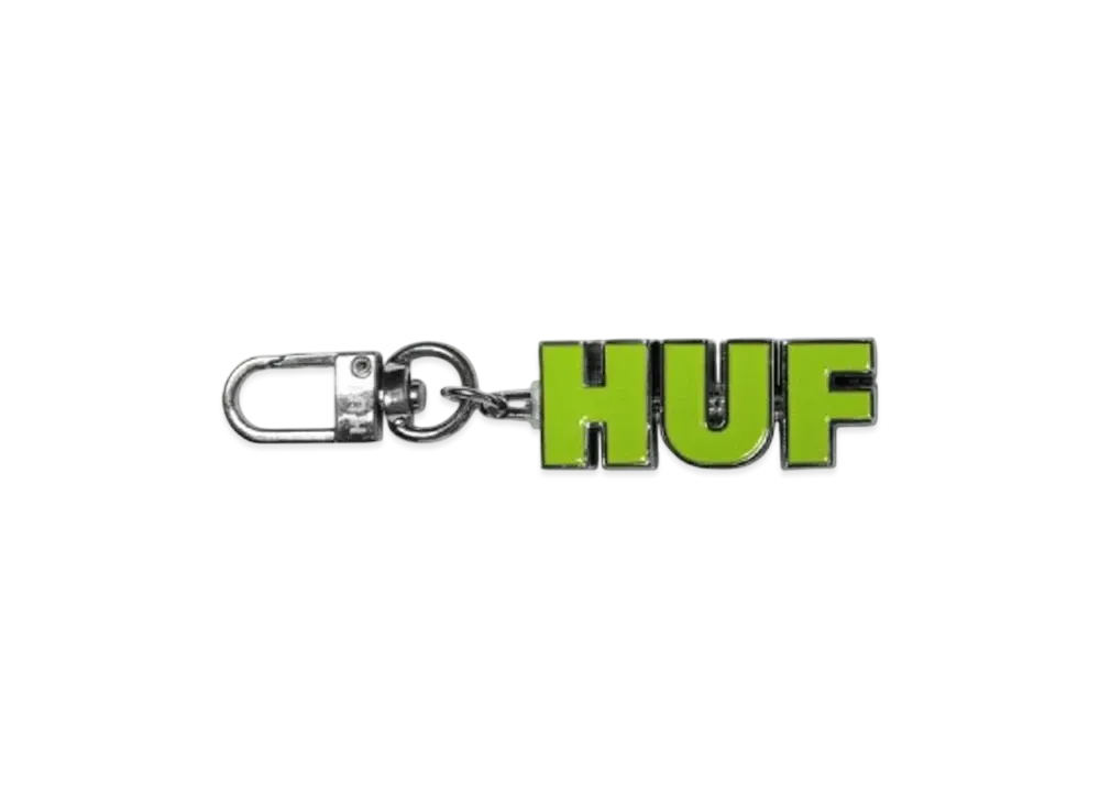 HUF Swivel Keychain "Silver"