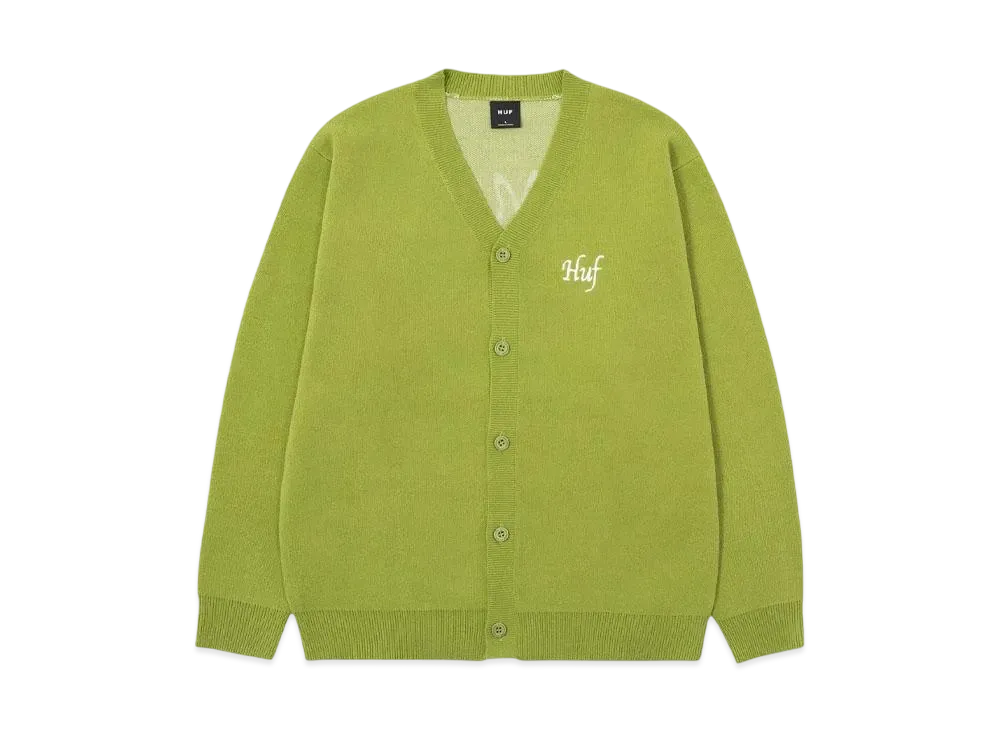HUF Total Eclipse Cardigan "Moss"