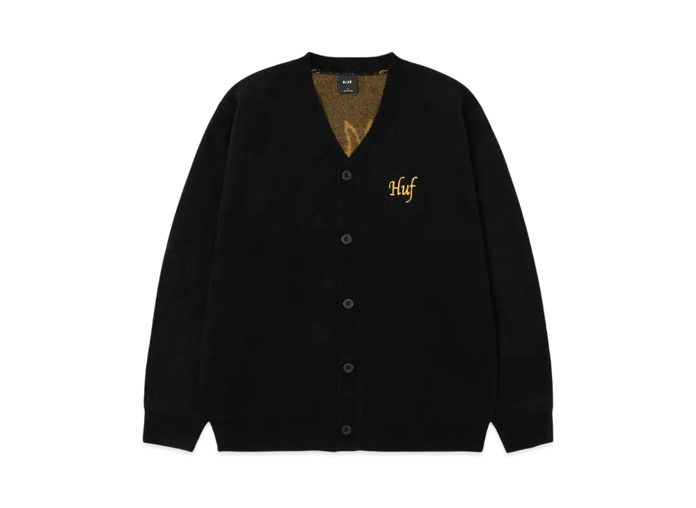 HUF Total Eclipse Cardigan "Charcoal"