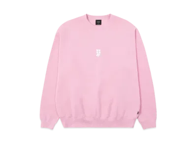 HUF Set Megablast Crewneck "Powder Pink"