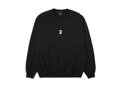 HUF Set Megablast Crewneck "Black"