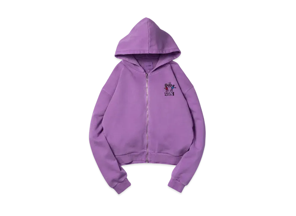 VAULTROOM Friendly Zip Hoodie "Violet"